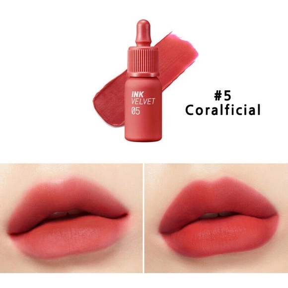 Peripera Ink Velvet Long-Lasting Lip Colour - Coralficial - Picture 3 of 3
